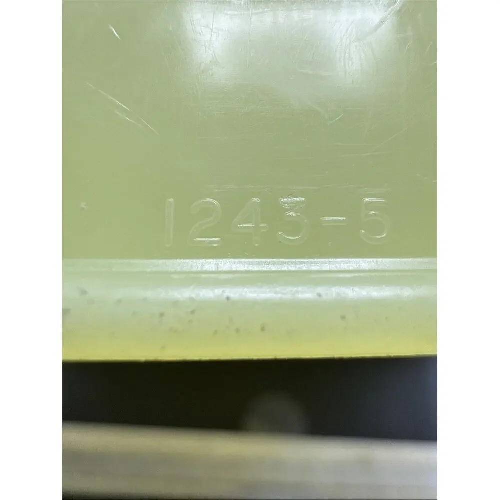 Vintage Tupperware Yellow Shelf-Saver Storage Containers #1243 w/Lids Lot of 3